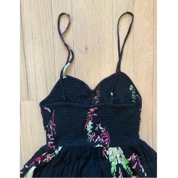 FREE PEOPLE 🖤 ‘Beau’ Floral Print Smocked Maxi Dress - Picture 12 of 16